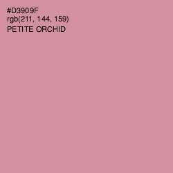 #D3909F - Petite Orchid Color Image